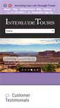 Mobile Screenshot of interludetours.com
